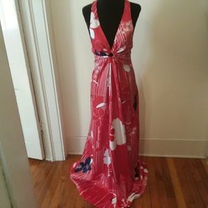 Perfect vacation maxi dress Hawaiian size 6